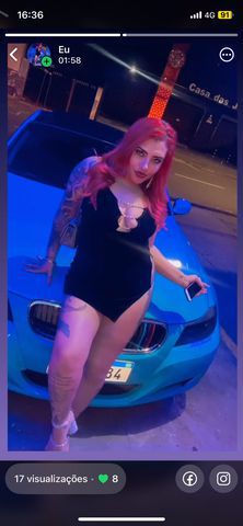 Oi meus amores tudo bem sou nova na cidade Ruivinha tatuada cheirosa pronta para atender vocês 