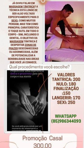 ola meu amores somos um casal de massagistas no meu atendimento meu esposo fica junto sou gordinha plus seios gg mulheres fortaleza ce ola meus amores atendimento massagem eu e meu esposo todo tipo de massagens a gente faz sou bem gordinha seios gg meu esposo 23 cm nos nao temos locais hotel motel e a domicilio uber por conta do cliente morena 29 anos mulheres fortaleza ce 29 acompanhante massagista eles elas casais grupos morena 95 190 centro