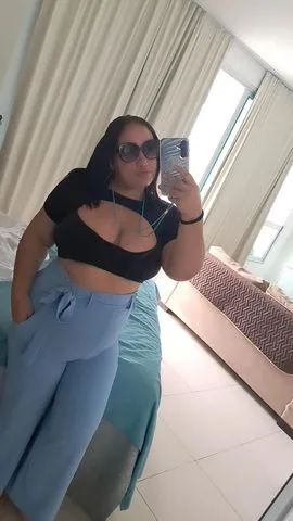 Atendo em hotel motel residência do cliente ou ate mesmo no seu carro.
1 hora livre oral vaginal 150,00

1 hora livre oral vaginal e Anal

180,00

Tenho local

Pau muito grande 200,00

Oral 70,00

Trabalho com beijo grego, atendo casal, inversão, dominação.

Atendo casais, pernoite, e sou bem atenciosa no atendimento

Caso o cliente não possa me buscar ele paga o deslocamento ida e volta.

(DESCRICAO DO MEU CORPO)

Tenho 26 anos, branquinha, gordinha, cabelo liso preto.
Moro em Cajazeiras

Não tenho besteiras no atendimento, beijo, oral sem camisinha, faço massagem também!

Sou tranquila!