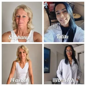 Trabalho aqui pertinho do metro saude 
Salas climatizada  com banheiro 
Faço massagem 4 maos tbm 
Tenho umas amigas. 

Loira e morena juntas