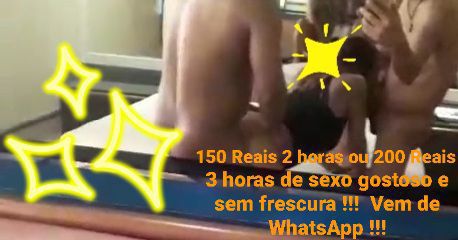 200 Reais 3 horas de ou 150 reais 2 horas de sexo gostoso e sem pressa. Sou loira e muito fogosa e faço gostoso sem frescura sexo Anal,Vaginal e Oral bem babadinho fazendo vc gozar gostoso comigo. Venha transar comigo e eu chupando meu marido ou vc junto com meu marido fazer dupla penetração comigo. Sigilo, discrição e sexo gostoso são garantidos. Só entre em Contato quem realmente quiser agendar um horário. Não temos local. Atendemos em motel, hotel ou em sua residência dependendo do lugar.
